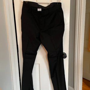 NEW - J Crew Black Thompson Slim Suit Pants (35x32L)
